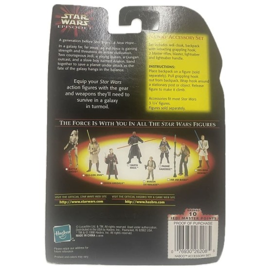 Naboo Accesory Set Episode I Collection figura 9,5 cm