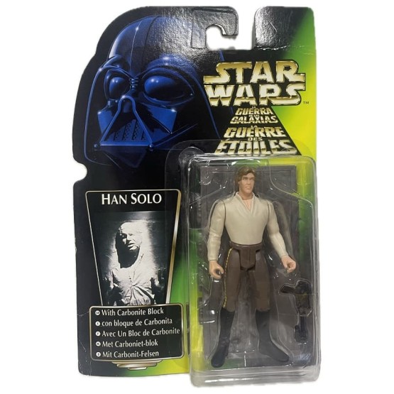 Han Solo in carbonite The Power of The Force SW: El retorno del Jedi figura 9,5 cm
