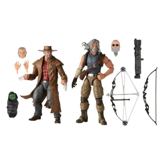 OLD HAWKEYE & OLD LOGAN PACK 2 FIGURAS 15 CM MARVEL LEGENDS X-MEN 20 ANIVERSARIO E92965L0