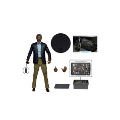 Tumbler with Lucius Fox DC Multiverse The Dark Knight Gold Label vehículo