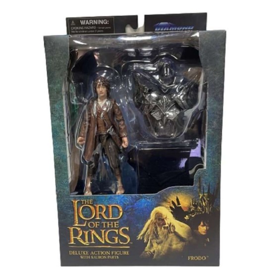 Frodo Deluxe Action Figure S2 El Señor de los Anillos figura 18 cm