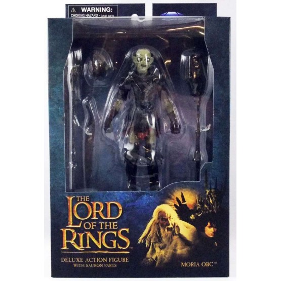 Moria Orc Deluxe Action Figure S3 El Señor de los Anillos figura 18 cm