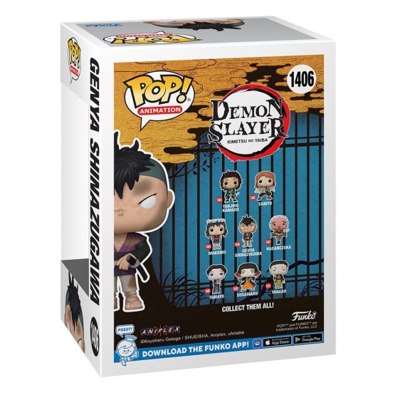 Funko POP! 1406 Genya Shinazugawa (Demon Slayer)