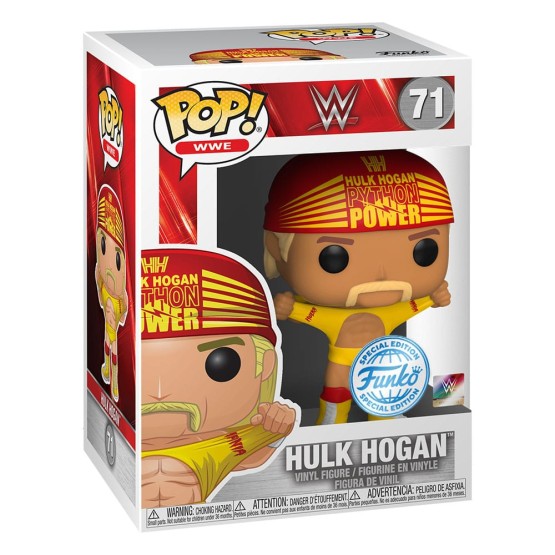 Funko POP! 71 Hulk Hogan Special edition (WWE)