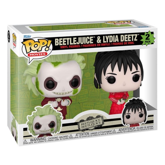 Funko POP! Beetlejuice & Lydia Deetz 2 pack (Bettlejuice Bettlejuice)
