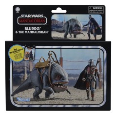 Blurrg & the Mandalorian VC SW: The Mandalorian figura 9,5 cm
