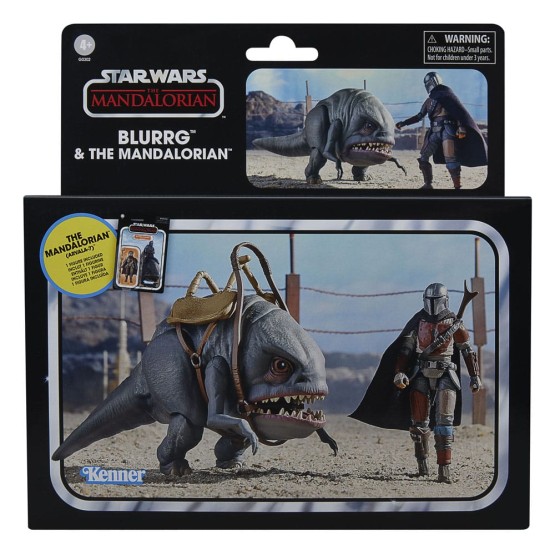 Blurrg & the Mandalorian VC SW: The Mandalorian figura 9,5 cm