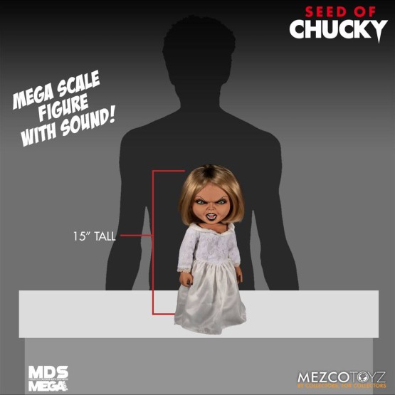 Tiffany Seed of Chucky muñeca Parlante MDS Mega Scale 38 cm
