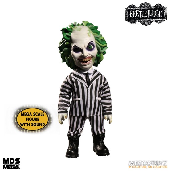 Beetlejuice Figura Parlante MDS Mega Scale Beetlejuice 38 cm