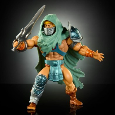 Figura Stealth Ninja He-Man 14 cm Turtles of Grayskull MOTU x TMNT