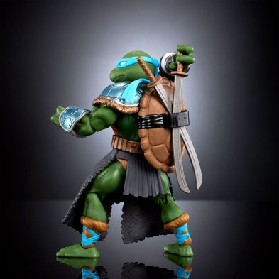 Figura Stealth Ninja Leonardo 14 cm Turtles of Grayskull MOTU x TMNT