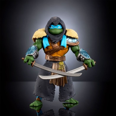 Figura Stealth Ninja Leonardo 14 cm Turtles of Grayskull MOTU x TMNT