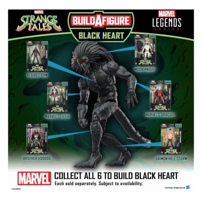 Figura Brother Voodoo Marvel Legends 15 cm Strange Tales BAF: Blackheart Hasbro