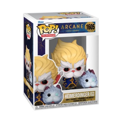 Funko POP! 1605 Heimerdinger with Poro (Arcane)