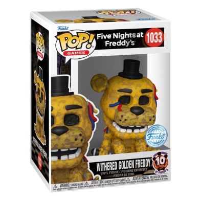 Funko POP! Withered Golden Freddy Special Edition