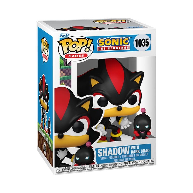 Funko POP! 1035 Shadow with Dark Chao (Sonic The Hedgehog)