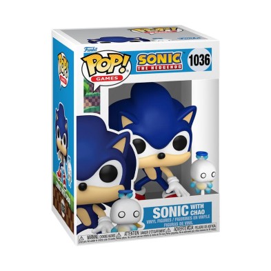 Funko POP! 1036 Sonic with hero Chao (Sonic The Hedgehog)