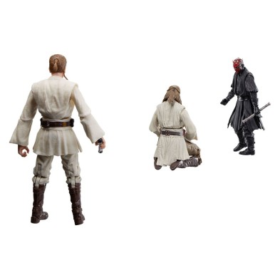 Pack de 3 figuras Qui-Gon Jinn, Darth Maul, Obi-Wan Kenobi 15 cm The Black Series SW: The Phantom Menace