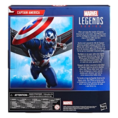 Figura Captain America Marvel Legends 15 cm Brave New World Hasbro