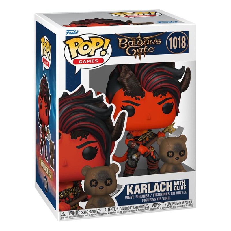 Funko POP! 1018 Karlach with clive (Baldur's Gate)