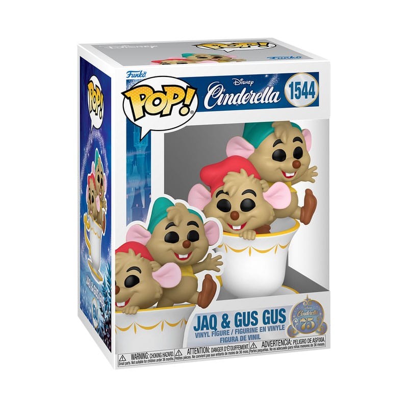 Funko POP! 1544 Jaq & Gus Gus (Cinderella)