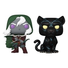 Pack 2 Funko POP! Drizzt Do'Urden & Guenwyvar (Dungeon & Dragons)