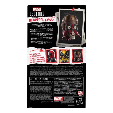 Figura Headpool with Logan Marvel Legends 15 cm Deadpool & Wolverine Hasbro