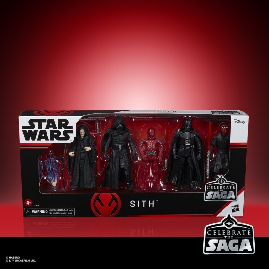 SET DE 5 FIGURAS STAR WARS 10 CM SITH STAR WARS CELEBRATE THE SAGA F14145L0