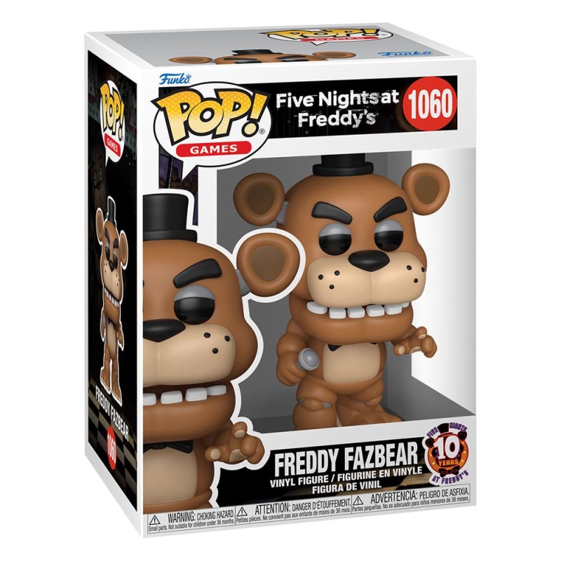 Funko POP! 1060 Freddy Fazbear (Five Nights at Freddy's 10 years)