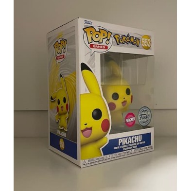 Funko POP! 553 Pikachu Flocked Special edition (Pokémon)
