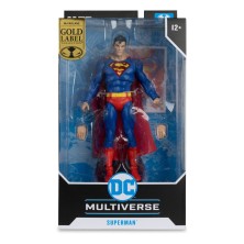 Figura Superman 18 cm McFarlane DC Multiverse action Comics Gold Label McFarlane