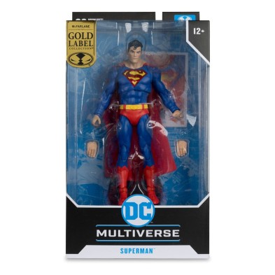 Figura Superman 18 cm McFarlane DC Multiverse action Comics Gold Label McFarlane