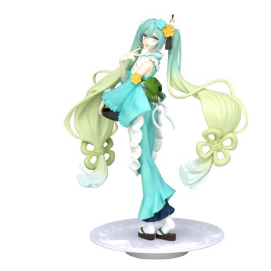 Hatsune Miku Estatua PVC Exceed Creative Matcha Green Tea Parfait Mint Ver. 21 cm
