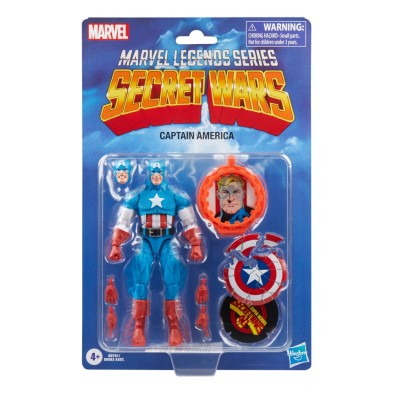 Figura Captain America Secret Wars Marvel Legends 15 cm Hasbro