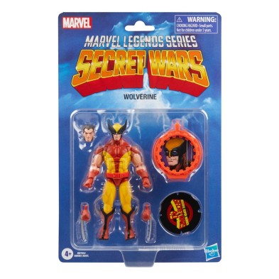 Figura Wolverine Secret Wars Marvel Legends 15 cm Hasbro