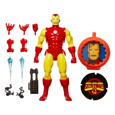 Figura Iron Man Secret Wars Marvel Legends 15 cm Hasbro