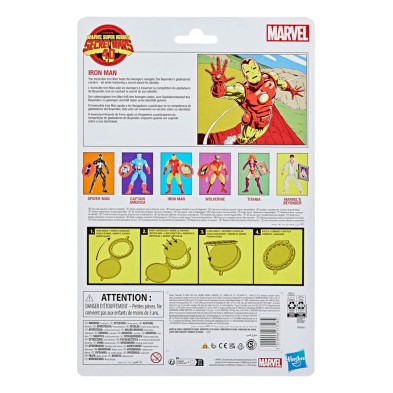 Figura Iron Man Secret Wars Marvel Legends 15 cm Hasbro