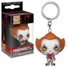 Stephen King's It 2017 Llavero Pocket POP! Vinyl Pennywise with Balloon 4 cm