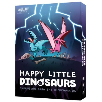 Happy Little Dinosaurs (Expansión para 5-6 dinosaurios)