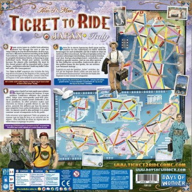 Aventureros al Ticket to ride: Japan