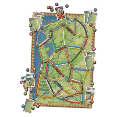 Aventureros al Ticket to ride: Nederland