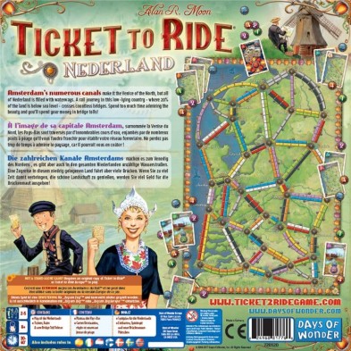 Aventureros al Ticket to ride: Nederland
