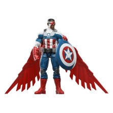 Figura Captain America (Sam Wlson) Marvel Legends 15 cm Hasbro