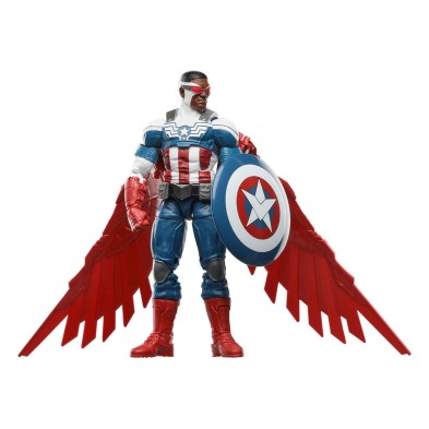 Figura Captain America (Sam Wlson) Marvel Legends 15 cm Hasbro