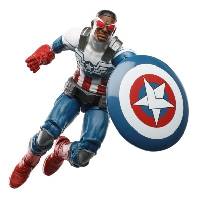 Figura Captain America (Sam Wlson) Marvel Legends 15 cm Hasbro