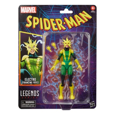 Figura Electro (Francine Frye) Secret Wars Marvel Legends 15 cm Hasbro