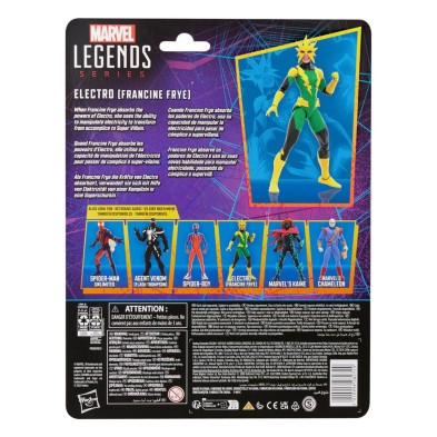 Figura Electro (Francine Frye) Secret Wars Marvel Legends 15 cm Hasbro