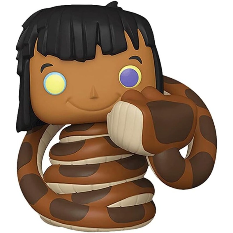 Funko POP! 987 Mowgli with Kaa (The Jungle Book)