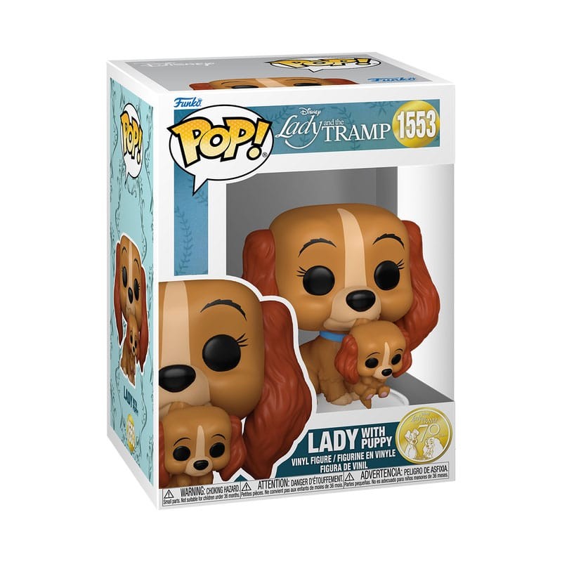Funko POP! 1553 Lady with Puppy (Lady and the Tramp)