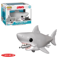 Funko POP! 759 Great White Shark (with diving tank) 15 cm